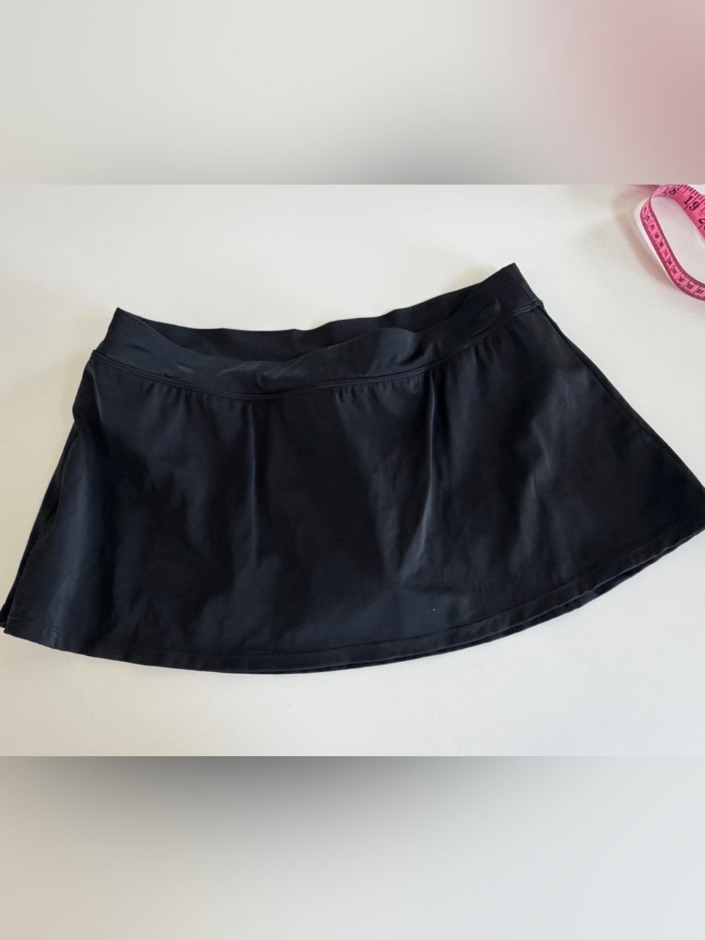 Jaclyn Smith Black Swim Skirt